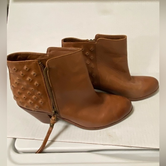 Sam Edelman Lucille size 10 booties tan leather $108 - Picture 2 of 12
